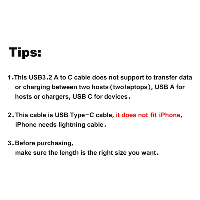  [AUSTRALIA] - CableCreation USB C to USB A Cable 5FT, USB C to USB 3.1 USB 3.2 Gen2 10Gbps USB A to C Data Cable, Fast Charging Cable Type C 60W 20V/3A for USB C External SSD MacBook Pro iPad S21, etc,1.5m Gray 5FT/1.5m