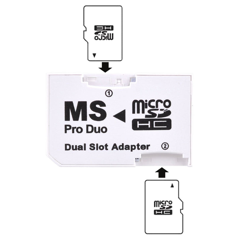  [AUSTRALIA] - UCEC Dual Slot Micro SD/SDHC to Memory Stick Pro Duo Adapter for PSP Sony