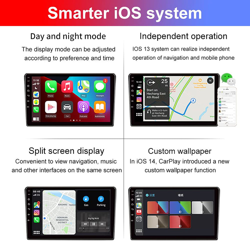  [AUSTRALIA] - Carlinkit USB Wired Carplay Dongle Android Auto,with Android System Version 4.4.2 and Above,Support Google and waze map and Mirror Screen. Black
