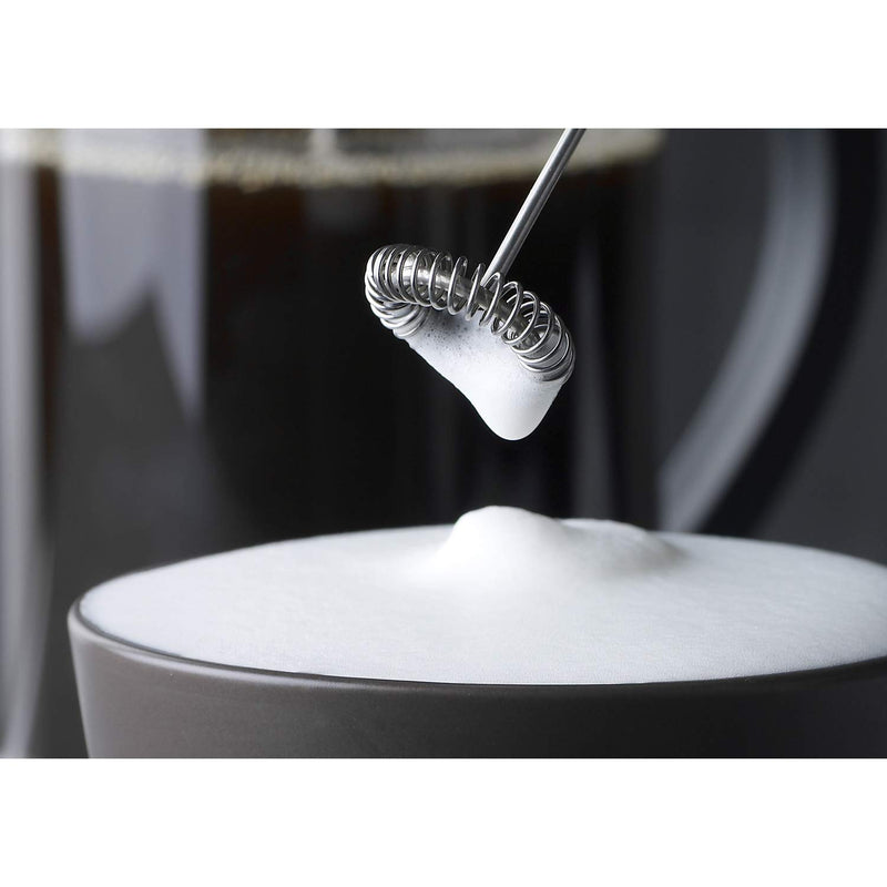  [AUSTRALIA] - Aerolatte Handheld Milk Frother with Stand, Black Black with Stand