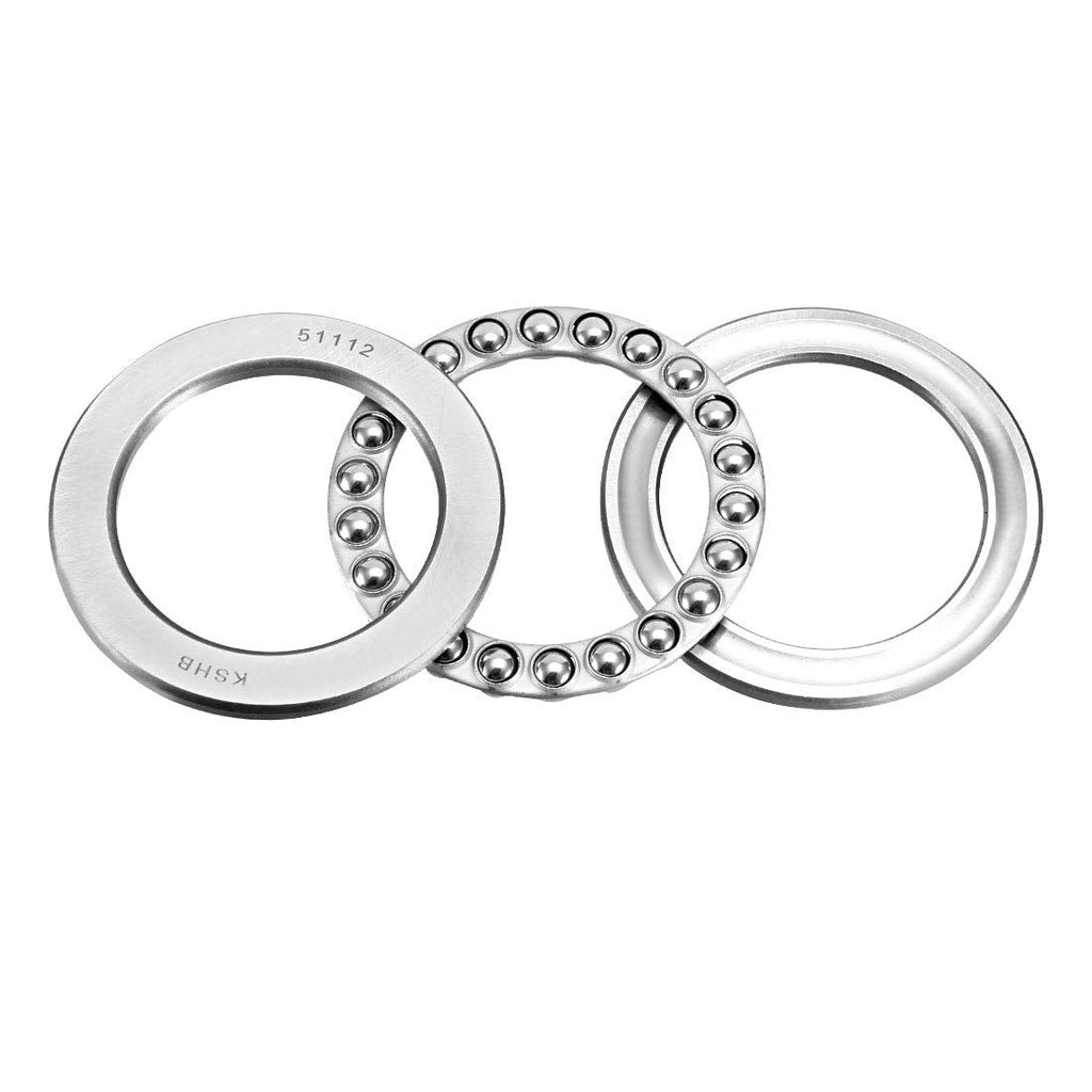  [AUSTRALIA] - uxcell 51112 Thrust Ball Bearings 60mm x 85mm x 17mm Chrome Steel ABEC3 Single Row Roller 60mmx85mmx17mm