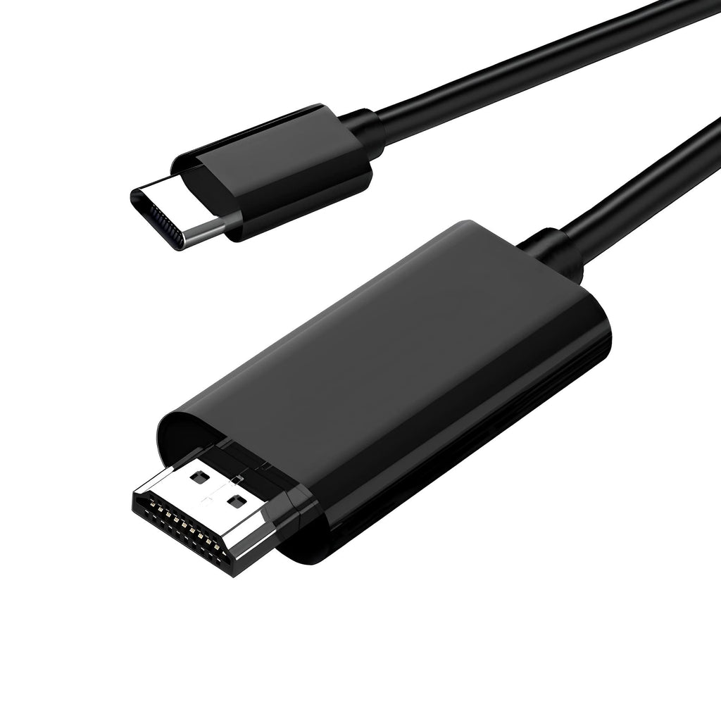 [AUSTRALIA] - USB C to HDMI Cable 6ft 4K for Monitor, HDMI to USB C Adapter for MAC, USBC to HDMI Converter vga for iPad pro, USB C to HDMI Adapter for MacBook air, USB Type C to HDMI Cord for Chromebook, TV 1 Pack
