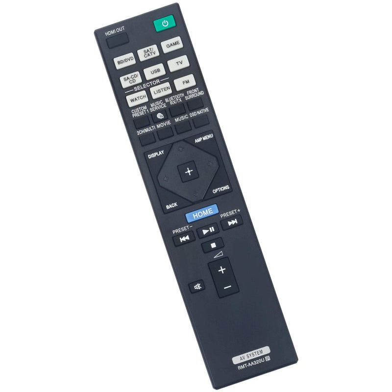  [AUSTRALIA] - RMT-AA320U Replacement Remote Control fit for Sony Multi Channel AV Receiver STR-ZA810ES STR-DN1080