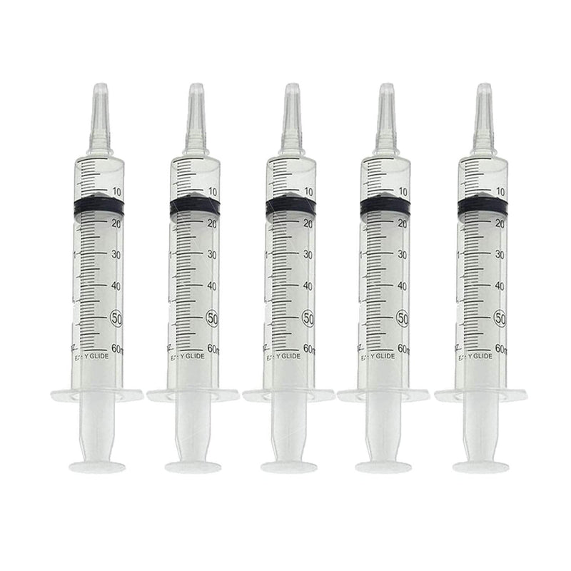  [AUSTRALIA] - 5 Pack 60cc Catheter Tip Sterile Syringes