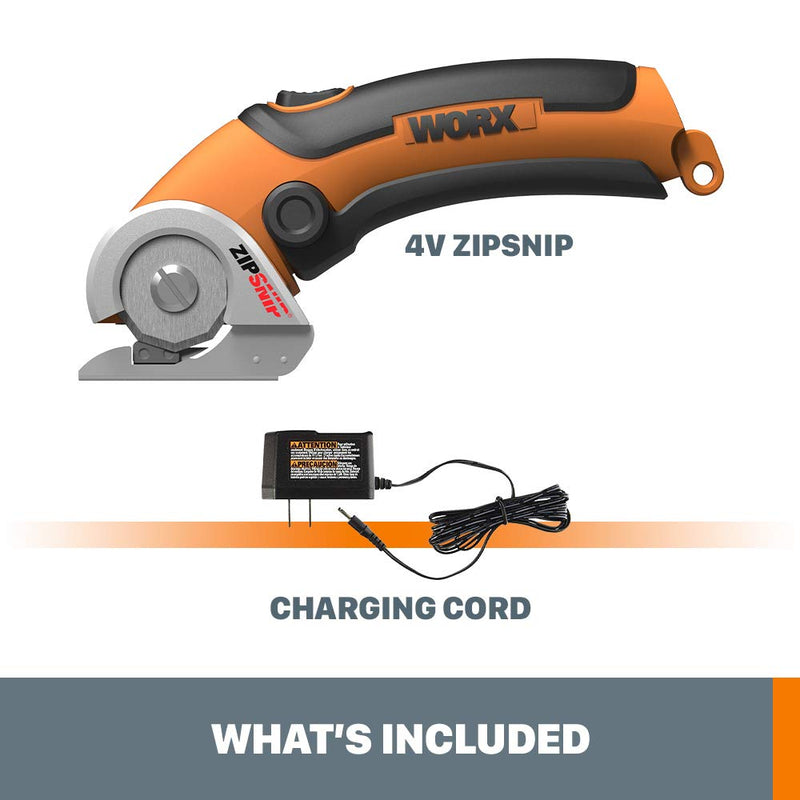  [AUSTRALIA] - WORX WX081L 4V ZipSnip Cordless Electric Scissors