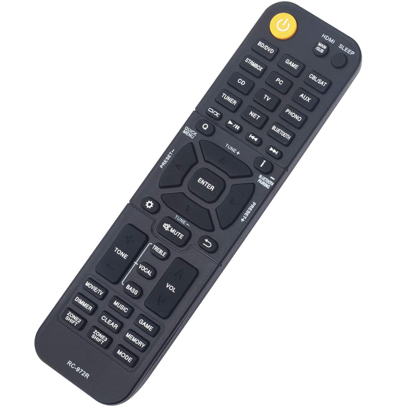 RC-972R Replacement Remote Controller Fit for Onkyo AV Receiver TX-NR696 TX-NR797 TX-RZ840 TX-NR595 - LeoForward Australia