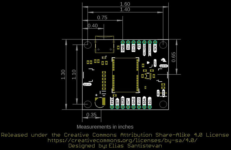  [AUSTRALIA] - SparkFun GPS Breakout - NEO-M9N, U.FL (Qwiic) High-Quality Breakout No Soldering Required Breadboardable Contains a Rechargeable Backup Battery Allowing a Warm-Start decreasing time-to-First-fix