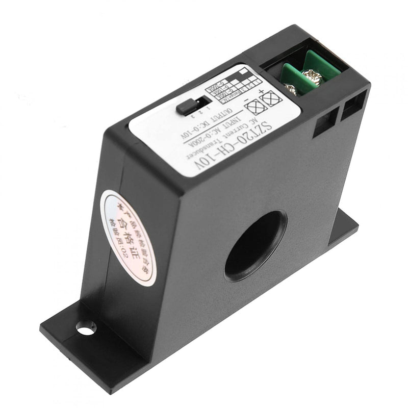  [AUSTRALIA] - AC current transformer AC current transmitter converter overload protection AC 0-200A output DC 0-10V SZT20-C H-10V