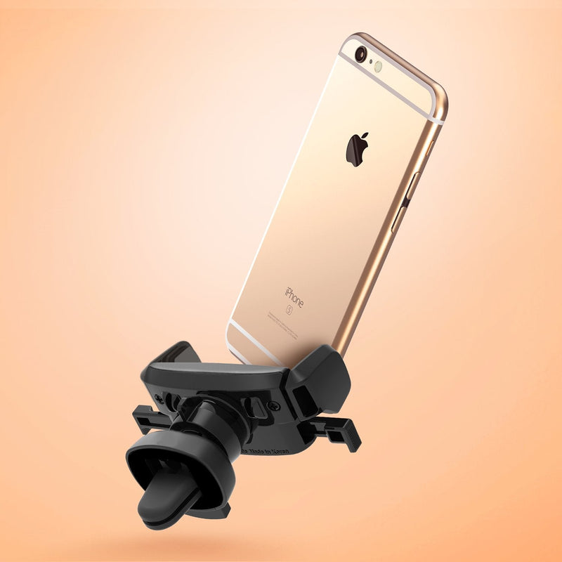  [AUSTRALIA] - iOttie Easy One Touch Mini Air Vent Car Mount Holder Cradle for iPhone Xs Max R 8 Plus 7 Samsung Galaxy S10 E S9 S8 Plus Edge, Note 9 & Other Smartphone, 2.2 x 4.8 x 5.7 inches