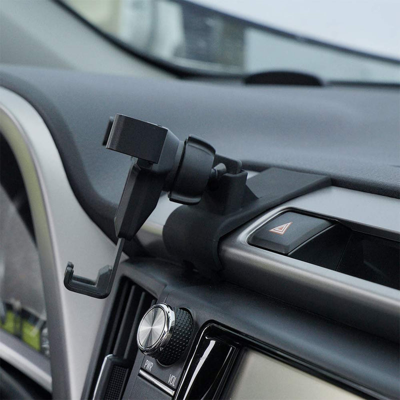  [AUSTRALIA] - BeHave Autos Universal Car Phone Holder Fit for Toyota RAV4 2013 2014 2015 2016 2017 2018 Air Vent Phone Mount Adjustable, Car Phone Cradle Fit for iPhone Samsung 4-7 Inches Smartphone (Ra-zj001-001) Ra-zj001-001