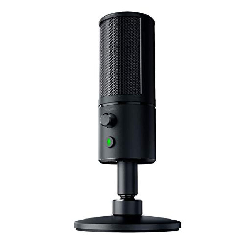 [AUSTRALIA] - Razer Seiren X USB Streaming Microphone: Professional Grade - Built-in Shock Mount - Supercardiod Pick-Up Pattern - Anodized Aluminum - Classic Black