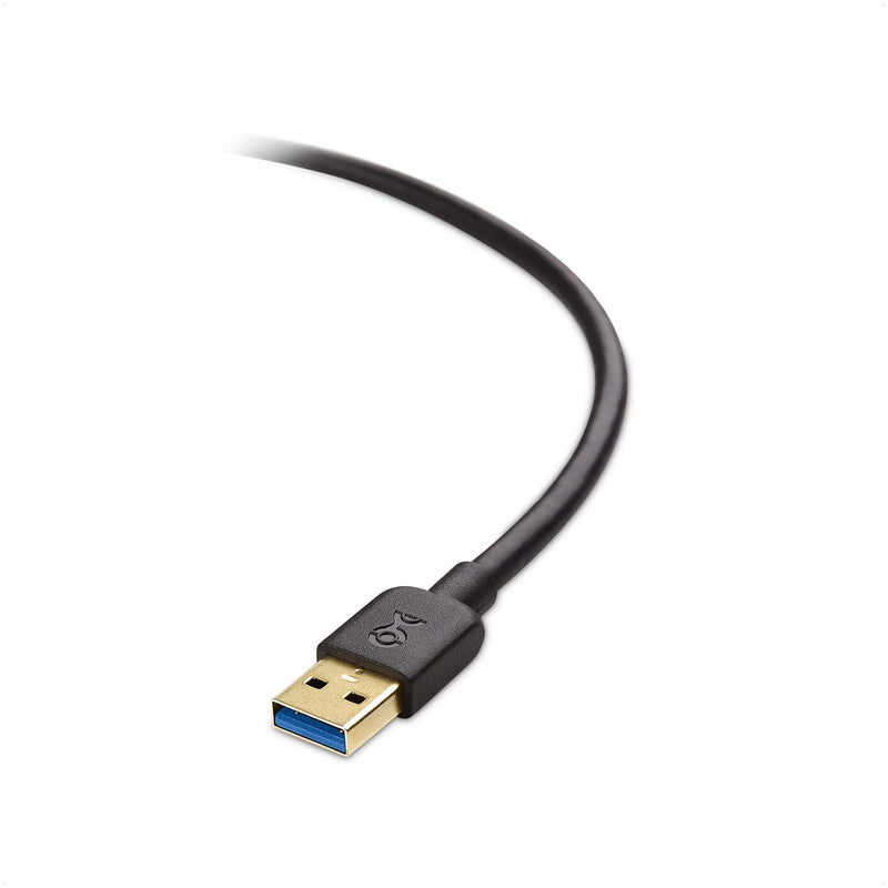  [AUSTRALIA] - Cable Matters Long USB 3.0 Cable (USB to USB Cable Male to Male) in Black 10 ft 10 Feet 1