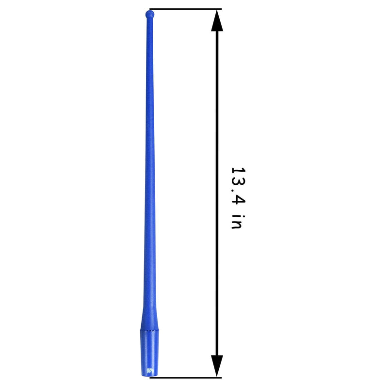  [AUSTRALIA] - ONE250 13" inches Flexible Antenna, Compatible with Ford F-Series (F-150 F-250 F-350 Super Duty Ford Raptor Ranger Trucks 1997-2023) - Designed for Optimized FM/AM Reception (Blue) Blue