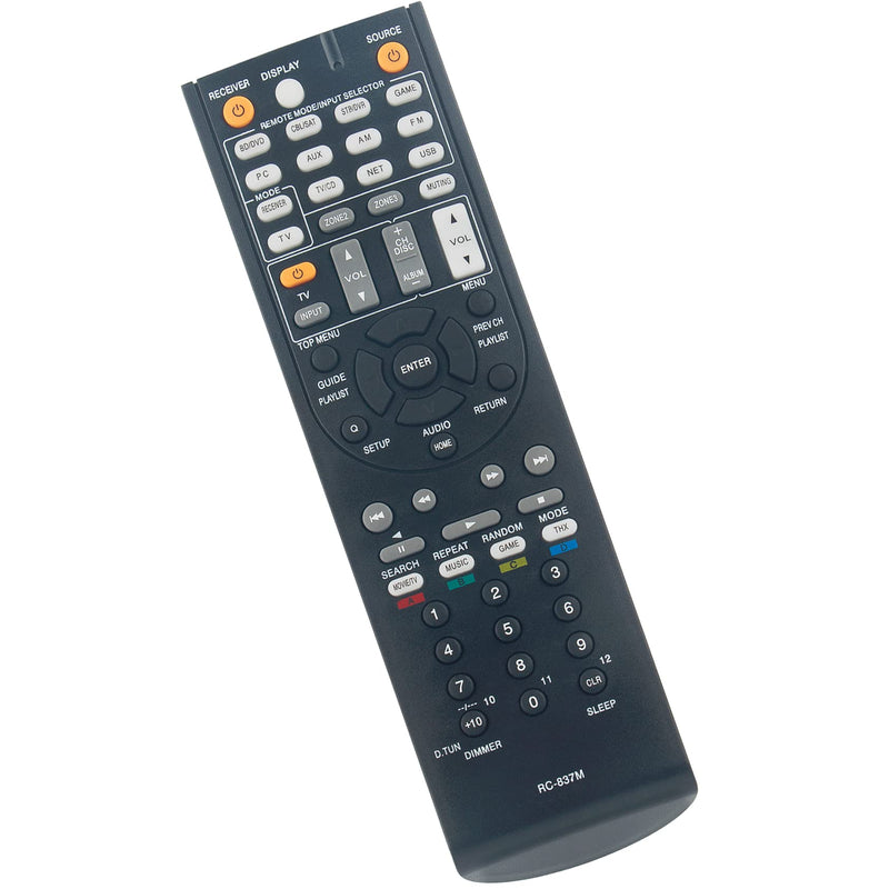  [AUSTRALIA] - RC-837M Replacement Remote Control fit for Onkyo AV Receiver TX-NR616 TX-NR616B TX-NR616S TX-NR616(B)/(S)