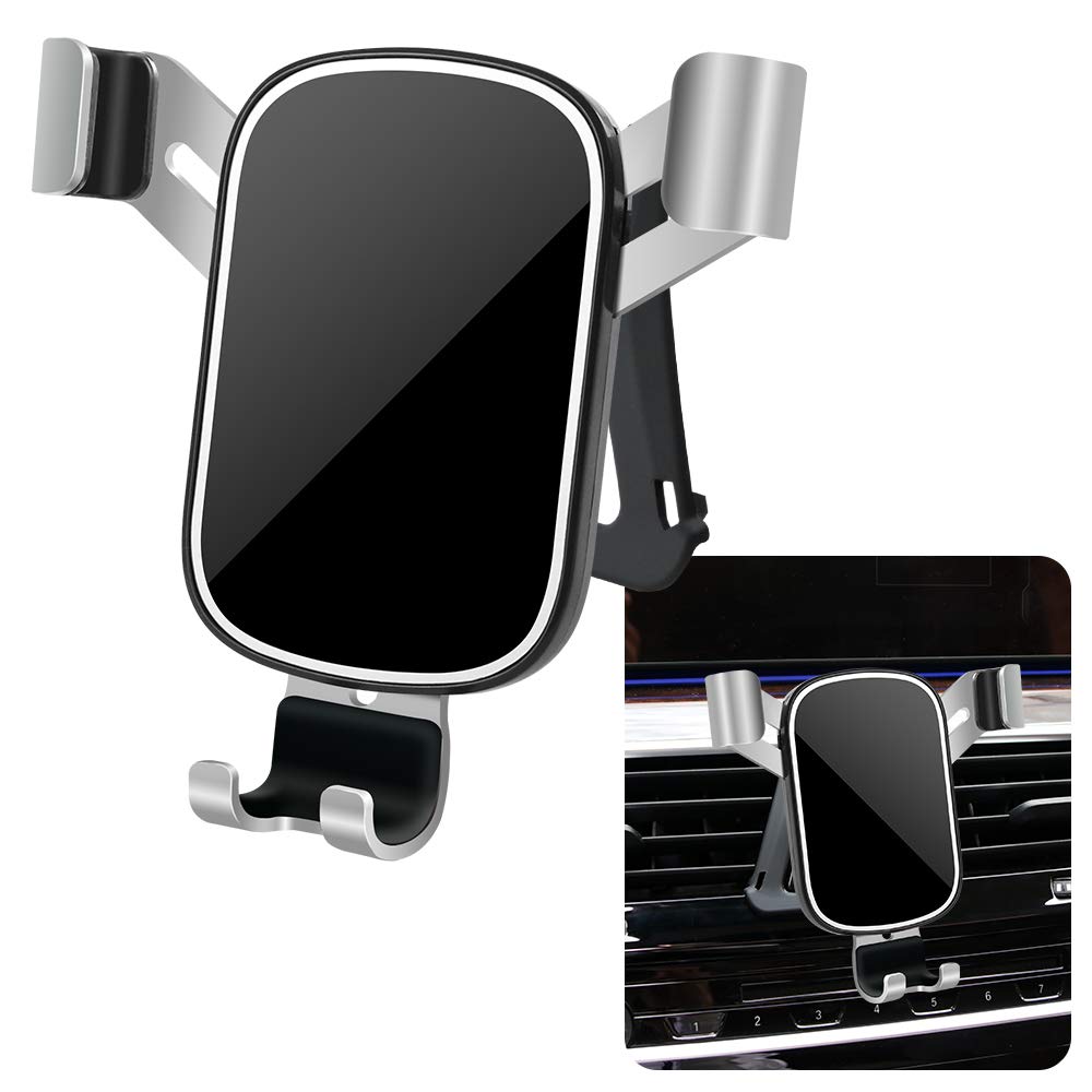  [AUSTRALIA] - musttrue LUNQIN Car Phone Holder for 2017-2023 BMW 5 Series M5 525i 530i 540i M550i [Big Phones with Case Friendly] Auto Accessories Interior Decoration Mobile Phone Mount