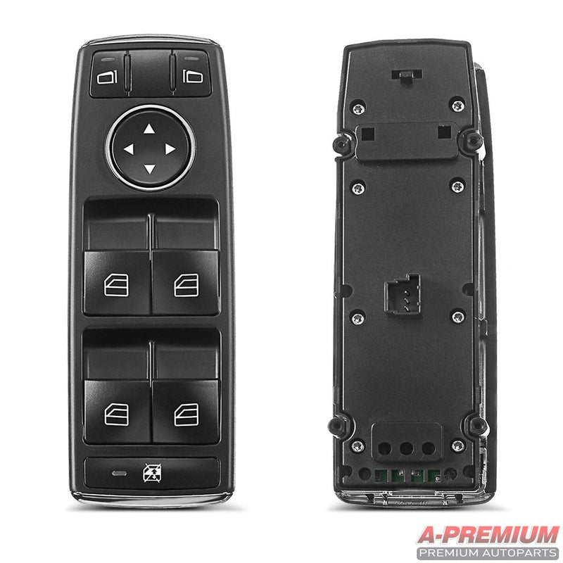 A-Premium Power Master Window Switch Replacement for Mercedes-Benz W204 W212 C230 C250 C300 C350 E350 E550 E63 AMG Front Left Driver Side - LeoForward Australia