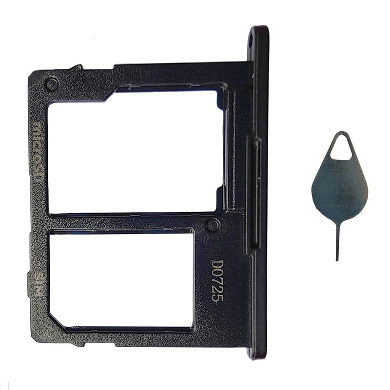  [AUSTRALIA] - Ubrokeifixit Galaxy Tab A 8.0 2018 Micro SD Card Tray,Single Sim Card Tray Slot Holder Replacement for Samsung Galaxy Tab A 8.0 (2018) SM-T387 T387W T387V (T387V-Black) T387V-Black