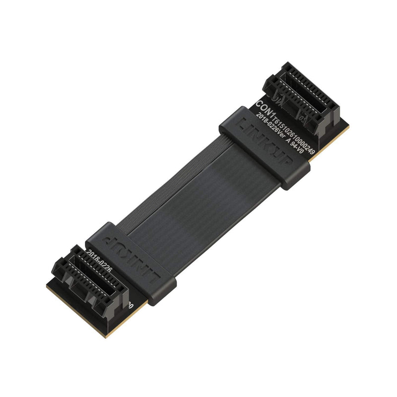  [AUSTRALIA] - LINKUP - Flexible SLI Bridge GPU Cable Extreme High-Speed Technology Premium Shielding 85 ohm Design for NVIDIA GPUs Graphic Cards┃NOT Compatible with AMD or RTX 2000/3000 GPU - [4 cm]