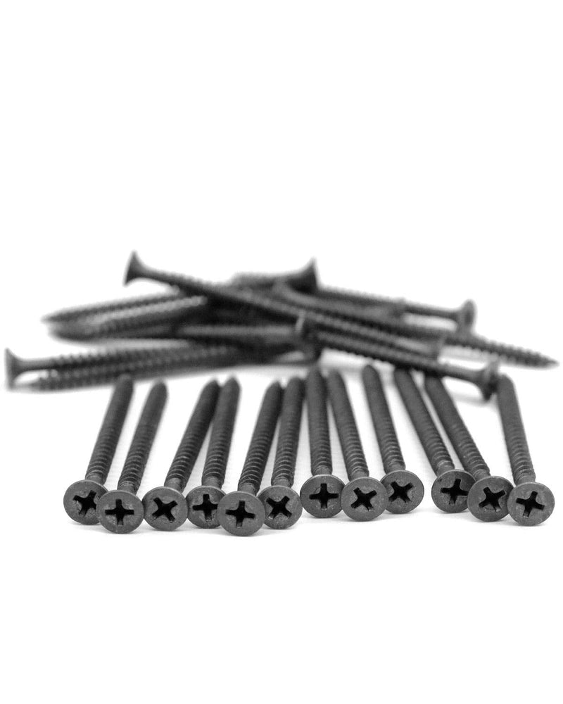  [AUSTRALIA] - IMScrews 50pcs #8x2-3/8" Flat Head Phillips Drywall Screws Fine Thread Sharp Point Wood Screw, Carbon Steel 1022A, Black Phosphate 50 Pcs #8x2-3/8"