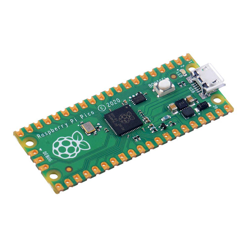 [AUSTRALIA] - GeeekPi Raspberry Pi Pico Kit Flexible Microcontroller Mini Development Board,Based on The Raspberry Pi RP2040,Dual-Core ARM Cortex M0+ Processor,Running up to 133 MHz, Support C/C++ / Python