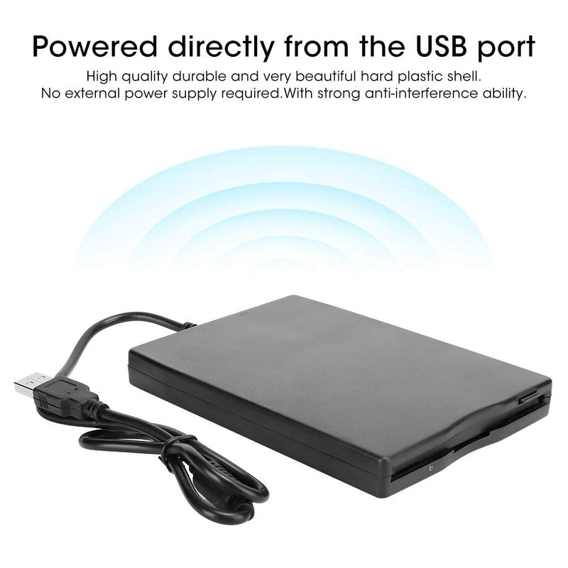  [AUSTRALIA] - Vbestlife1 3.5-Inch Card Reader,Portable Floppy Drive,Computer Accessory,External Removable,Ultra-Slim,for Wins 10/7 / Vista/Wins 8 / XP,Desktop and Laptop Computers-Black