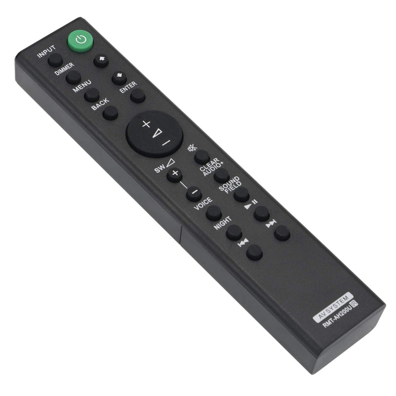 AIDITIYMI Remote Control Replace RMT-AH200U fit for Sony Sound Bar Home Audio AV System HT-CT390 HT-RT3 RMTAH200U - LeoForward Australia