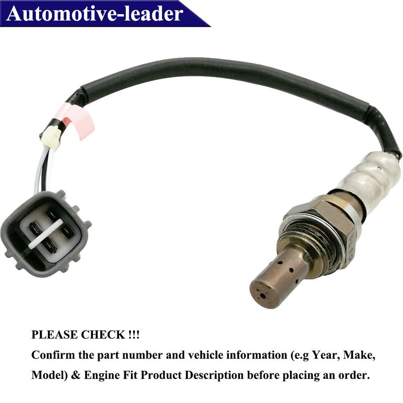 Automotive-leader 234-4556 Downstream Oxygen Sensor O2 Sensor 2 Replace 97-98 for Lexus ES300 3.0L-V6, for RAV4 2.5L Camry Solara 2.4L 4Runner 4.0L Sienna Avalon 3.0L 89465-42170 89465-0R010 2344556 - LeoForward Australia