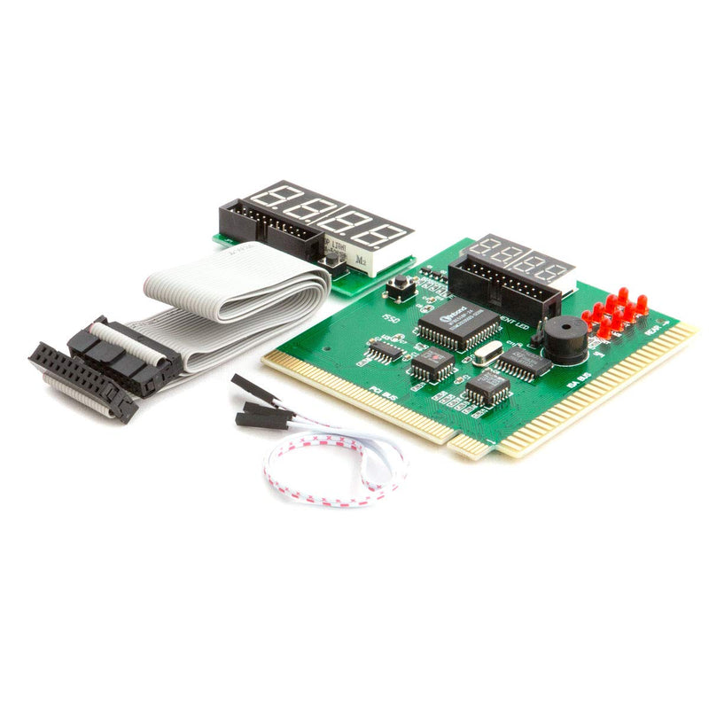  [AUSTRALIA] - Kingwin PC Computer Motherboard Analyzer Kit [Digital PCI & ISA PC SDRAM NA Motherboard]. 4 Digit PCI & ISA PC Tester, Diagnostic Debug Post Card External Display (CMBA-4)