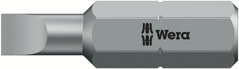  [AUSTRALIA] - Wera Kraftform Kompakt 27 RA Slotted Ratcheting Screwdriver, 1/4" Head