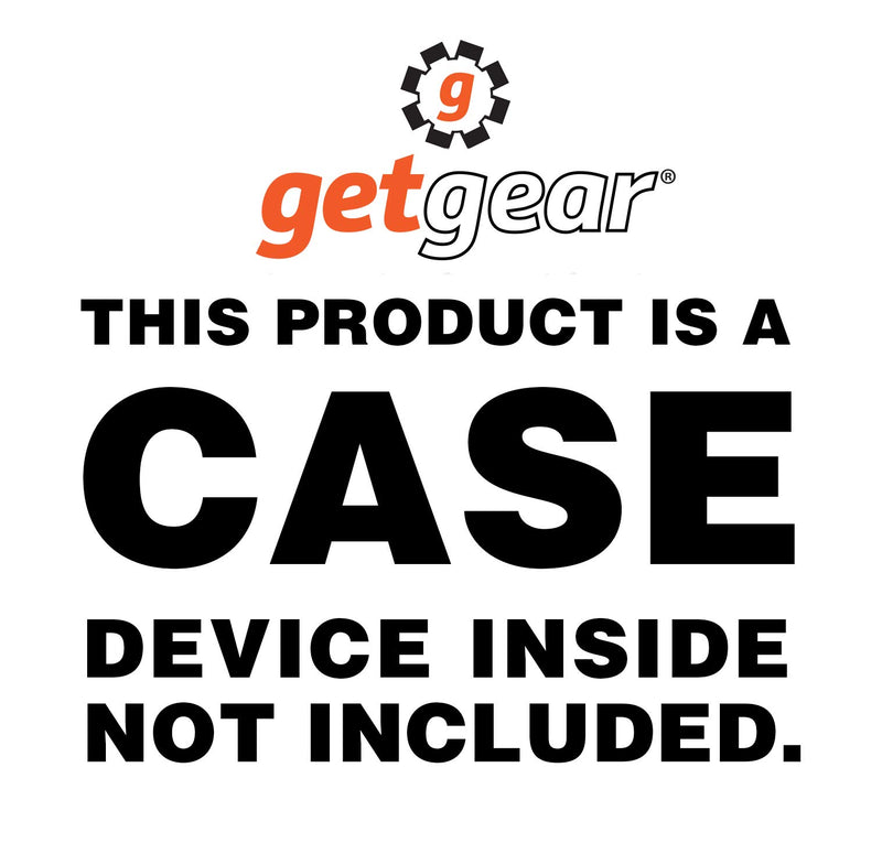 getgear Handy Case for Samsung T7 Touch Portable SSD, T5, Card Reader, USB Hub, Type C Hub, HD Hub,Mesh Pockets, Wrist Strap Black case - LeoForward Australia