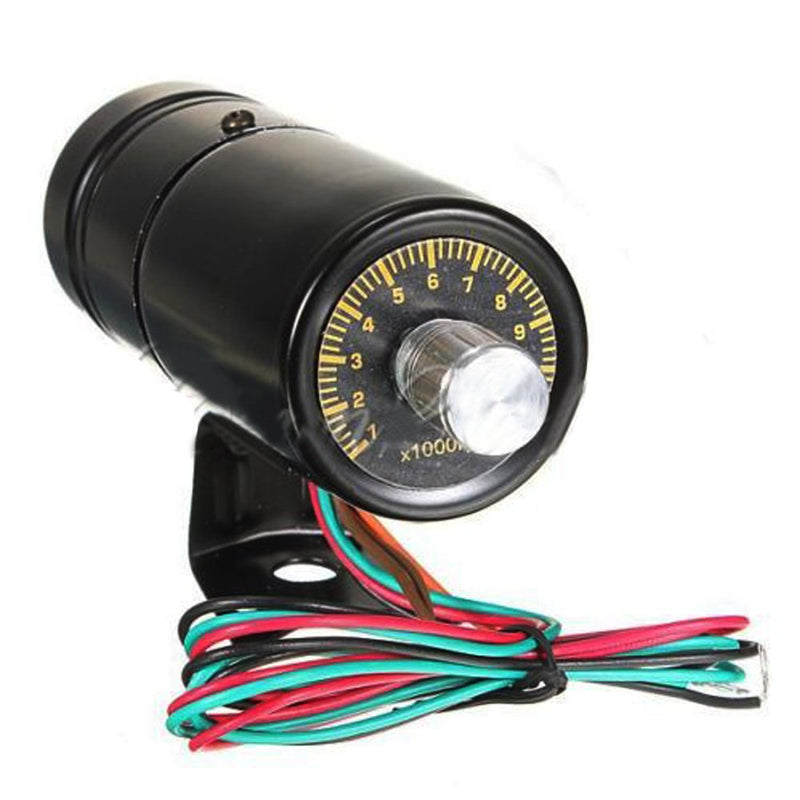  [AUSTRALIA] - ESUPPORT Red Led Adjustable Tachometer Rpm Tacho Gauge Shift Light 1000-11000 Universal