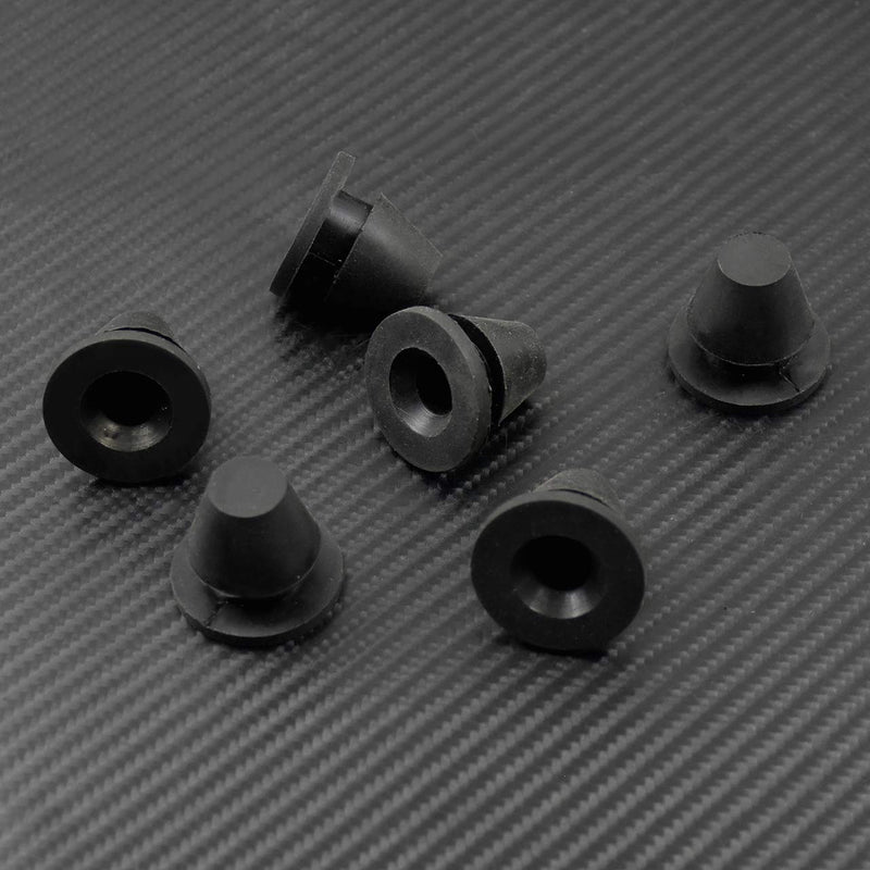  [AUSTRALIA] - YHMTIVTU Rubber Side Cover Grommets Compatible with Harley Davidson Touring Electra Street Glide Road Glide King Ultra Limited 2008-2019 6 pcs