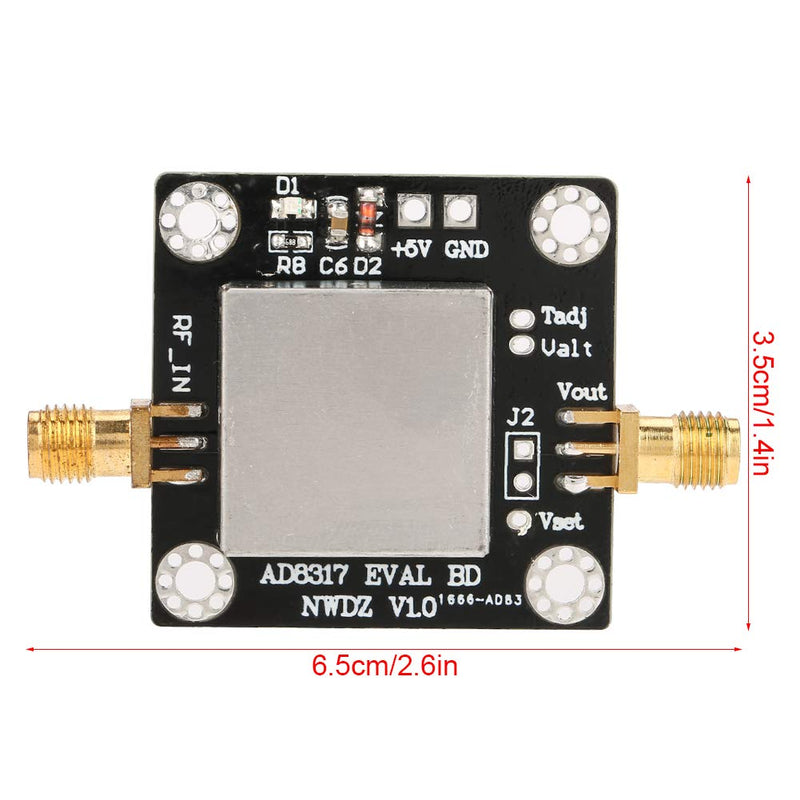  [AUSTRALIA] - AD8317 1M-10GHz 60dB RF Power Meter Logarithmic Detector Controller for Amplifier, Signal Detection, Current Measurement Ambient Field