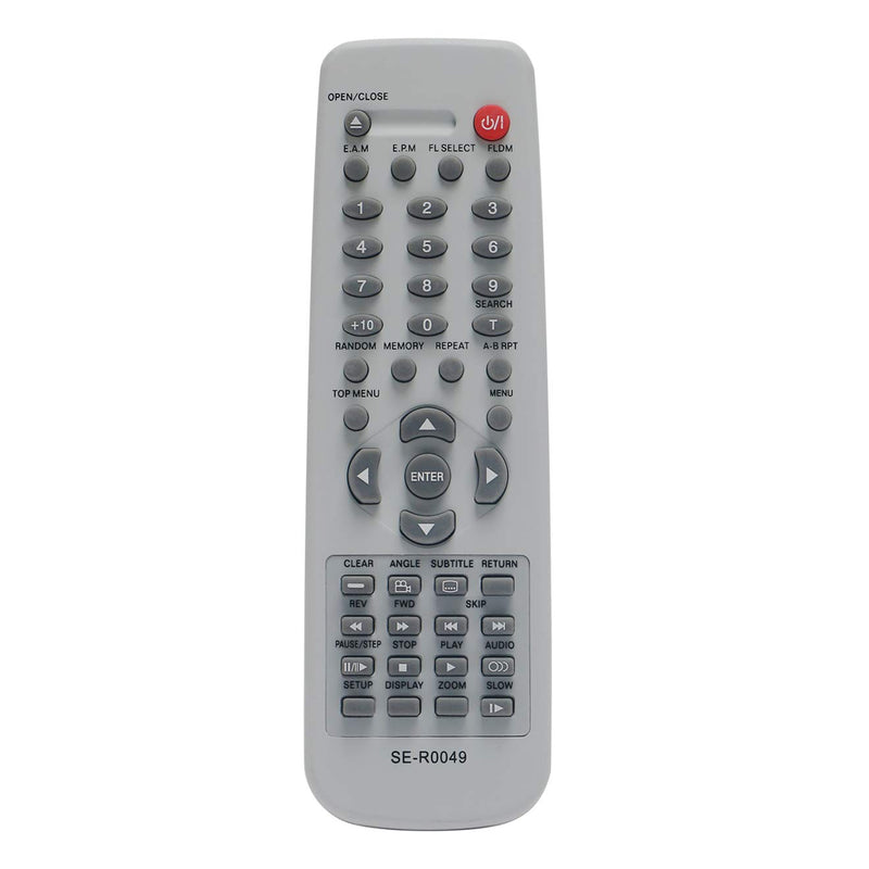 SE-R0049 Replace Remote Control fit for Toshiba DVD Video Player SD-110EB SD-110EE SD-110EL SD120 SD-1700 SD-1700U SD-1750 SD-1800 SD-1800U SD220 SD-2700 SD-2710 SD-2710U SD-2800 SD-310V SD-310VU - LeoForward Australia