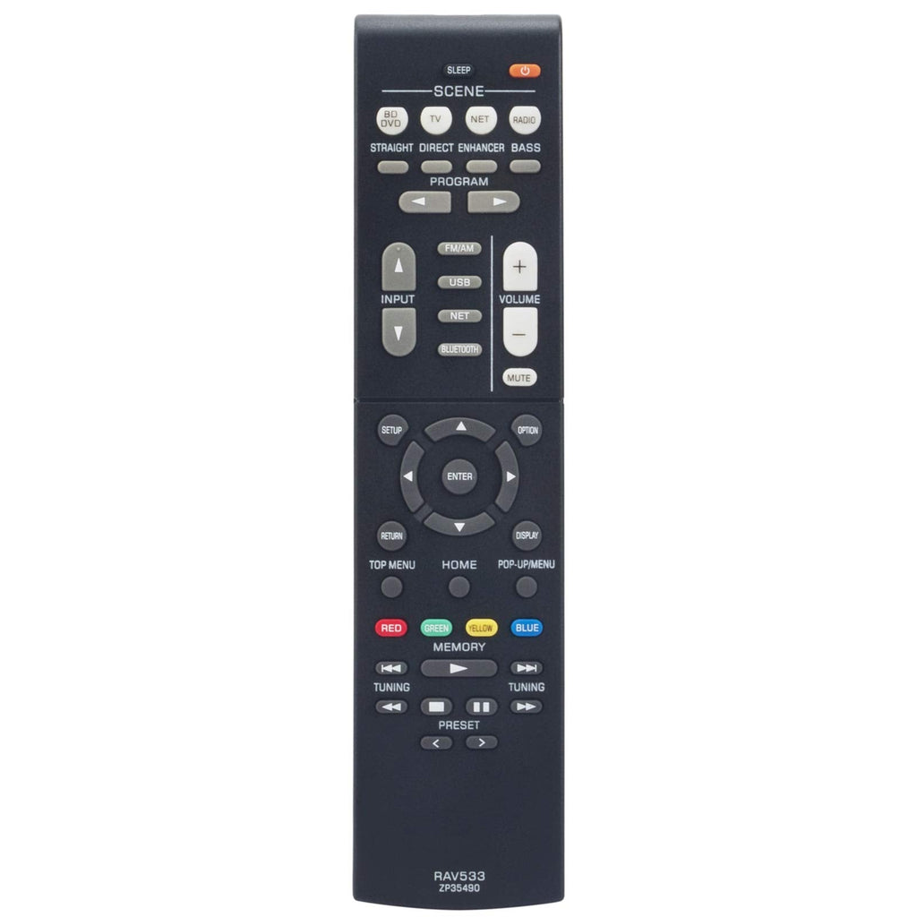  [AUSTRALIA] - RAV533 ZP35490 Replacement Remote Control Fit for Yamaha Stereo AV Receiver RX-V479 RX-V579 RX-V481 RX-V481D RX-V483 RX-V581 RX-V583 HTR4068 HTR4069 HTR5069