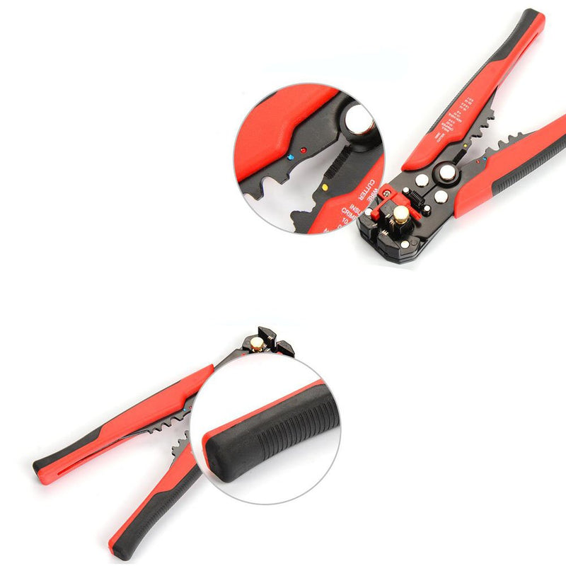  [AUSTRALIA] - AVESON Professional 8" Heavy Duty Automatic Self Adjusting Wire Stripping Stripper Cutter Electrical Cable Crimper Plier Terminal Tool