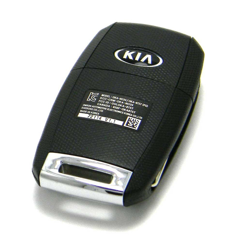  [AUSTRALIA] - OEM Kia Soul Flip Key Keyless Entry Remote Fob (FCC ID: OSLOKA-875T)