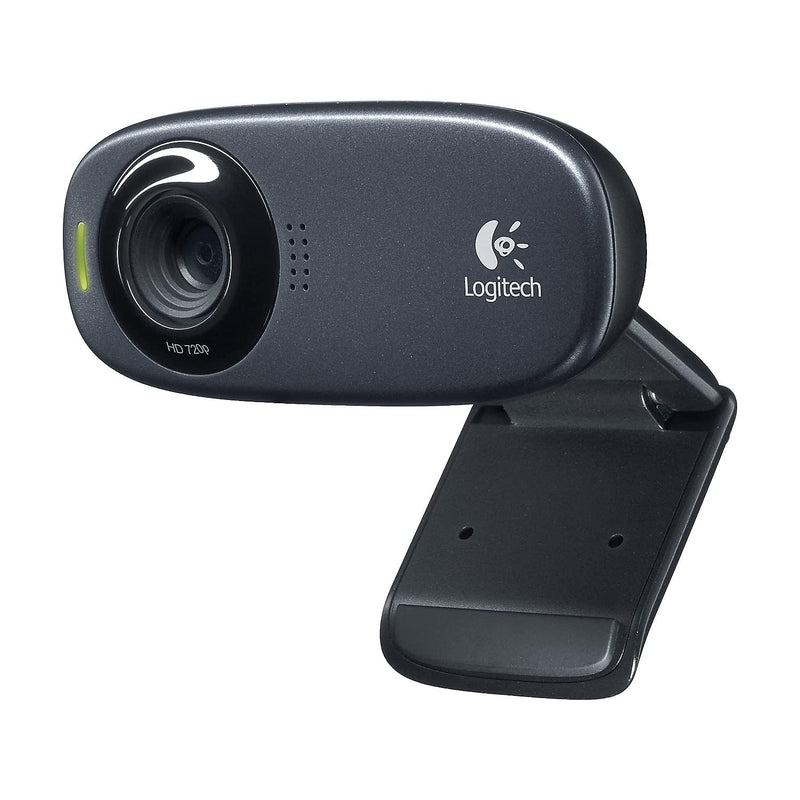  [AUSTRALIA] - Logitech C310 Webcam - Black - USB 2.0-1 Pack(S)