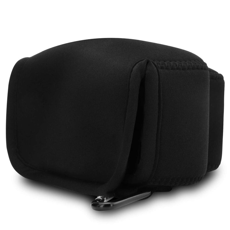  [AUSTRALIA] - MegaGear Ultra Light Neoprene Camera Case Compatible with Nikon Coolpix B600 Black