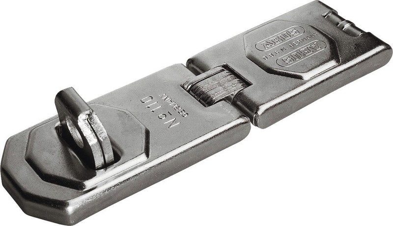  [AUSTRALIA] - ABUS 110/230 Concealed Hinge Pin Hasp, 9" Length, Silver 9 Inch