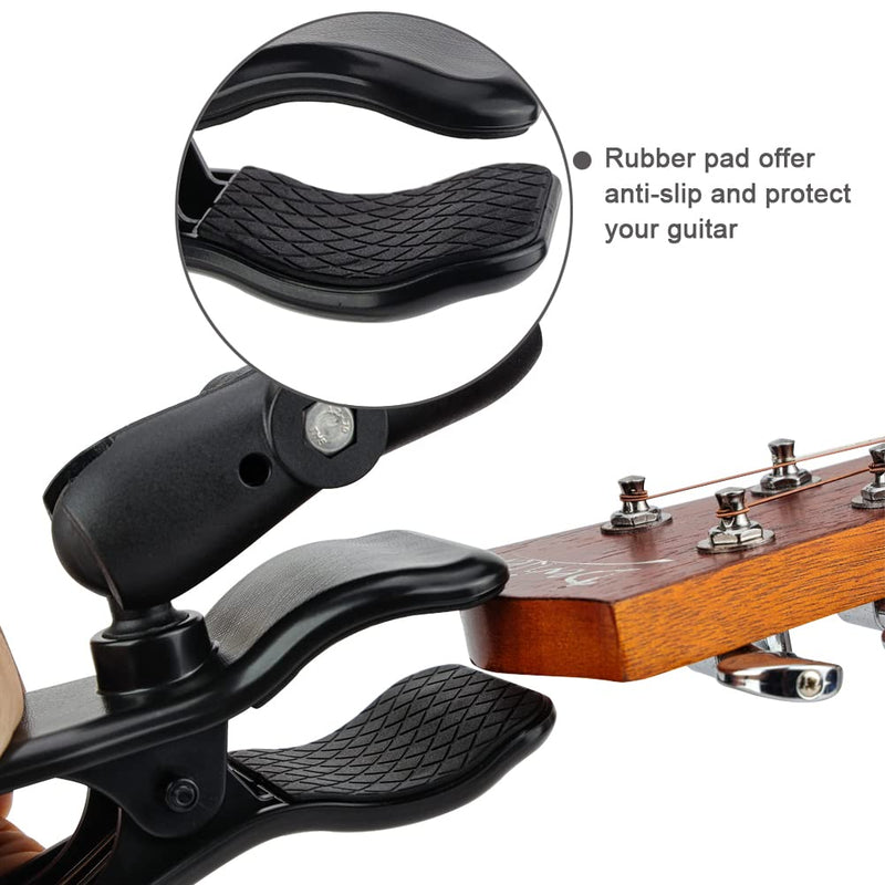  [AUSTRALIA] - POWRIG Guitar Phone Holder Mount, Action Camera Mount for Guitar