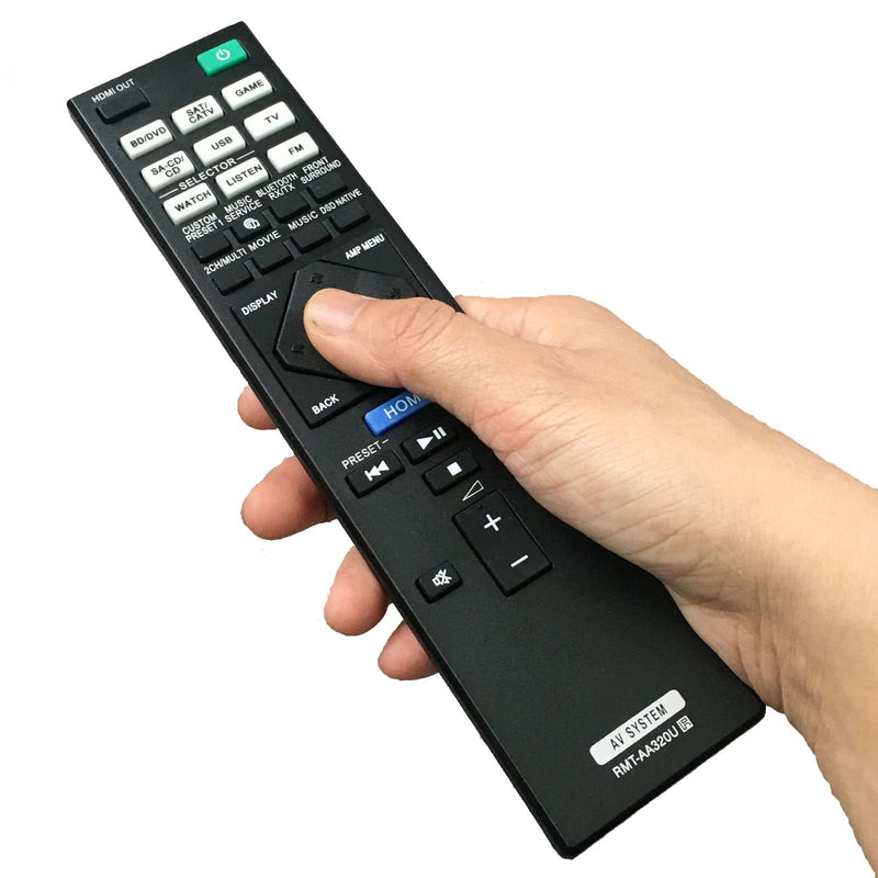  [AUSTRALIA] - RMT-AA320U Replacement Remote Control Compatible for Sony AV Receiver STR-ZA810ES STR-DN1080 STRZA810ES STRDN1080