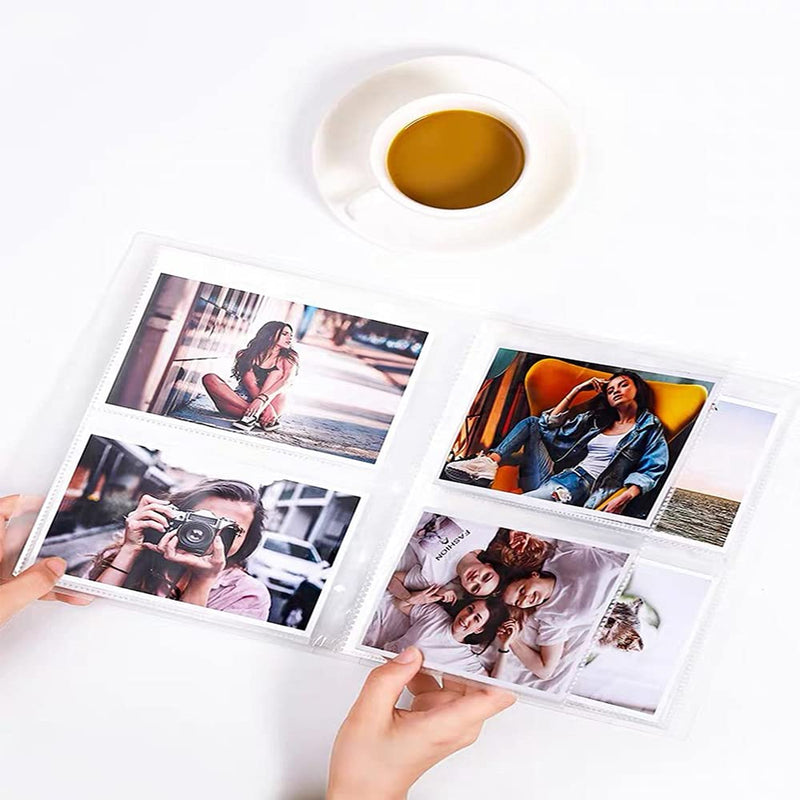  [AUSTRALIA] - 25 Pack Photo Album Refill Sheets, Photo Sleeve Inserts for 50 Photos,Photo Sleeves 6x8,8 Ring Binder Photo Pockets, Each Photo Page Holds Two Pictures, Archival Photo Sleeves,Photo Protectors