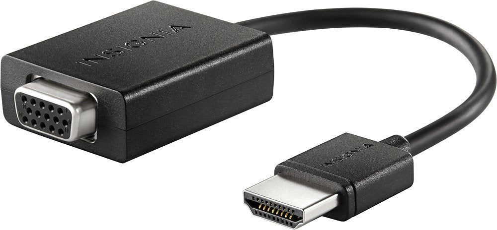  [AUSTRALIA] - Insignia HDMI-to-VGA Adapter, Model: NS-PG95503, Black
