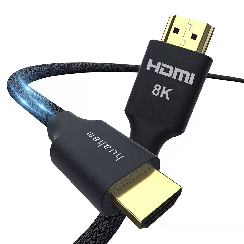  [AUSTRALIA] - 8K HDMI 2.1 Cable 6.6FT,48Gbps High Speed HDMI 2.1 Cord 8K@60Hz 4K@120Hz eARC HDCP 2.2&2.3 Dolby Compatible with PS5, Xbox, Roku/Fire/Sony/LG Apple TV(HDMI-2m/6.6ft) copper-6.6ft