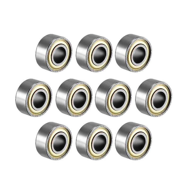  [AUSTRALIA] - uxcell 684ZZ Ball Bearing 4mm x 9mm x 4mm Double Shielded 684-2Z Deep Groove Bearings, Carbon Steel (Pack of 10) 4mmx9mmx4mm