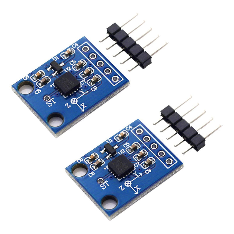  [AUSTRALIA] - OCESTORE 2PCS ADXL335 3-Axis Accelerometer Angular Transducer Module Analog Output