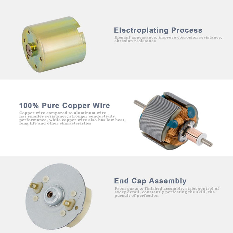  [AUSTRALIA] - Greartisan DC 12V 20RPM Gear Motor High Torque Electric Micro Speed Reduction Geared Motor Eccentric Output Shaft 37mm Diameter Gearbox 12 Volt 20 RPM