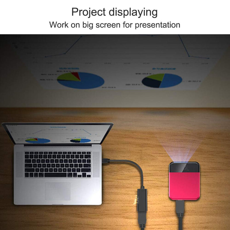  [AUSTRALIA] - Mini DisplayPort to HDMI Adapter, QCEs Thunderblot to HDMI Cable Adapter Compatible with Apple MacBook Air Pro, iMac,Microsoft Surface Pro Dock to TV/Monitor/Projector Black