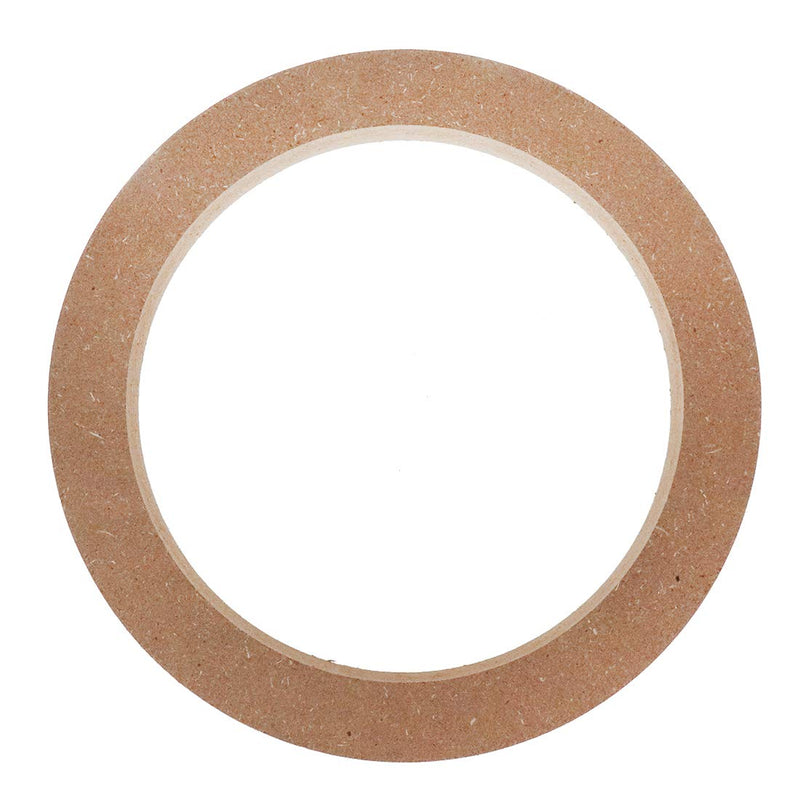  [AUSTRALIA] - AUTUT 2pcs Universal Wooden MDF Speaker Spacer Rings for 6.5-Inch Diameter Wooden Fit for 6.5-Inch